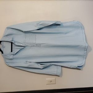 Chambray shirt dress